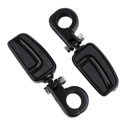 1 1/4" Highway Bar Foot Pegs Clamps for Harley Touring Dyna Softail