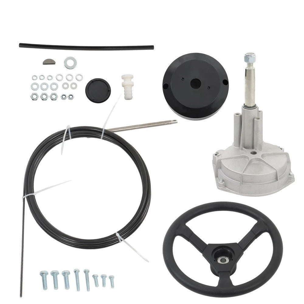 Boat Rotary Steering System Outboard Kit 17 Feet SS13217