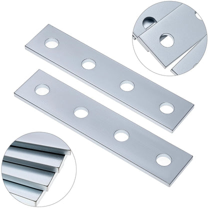 9 Pcs 4 Hole Flat Plate Connector Bracket for ½ 7-1/4" x 1-5/8