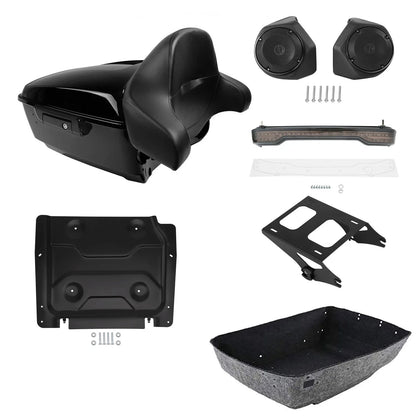 Trunk Pad Mount Speakers Light Base Plate for Harley Road Glide (2014–2026)