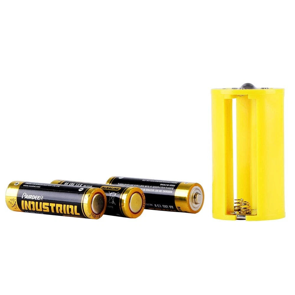 Set of 8 AA to Size D Battery Adapters for Various Applications