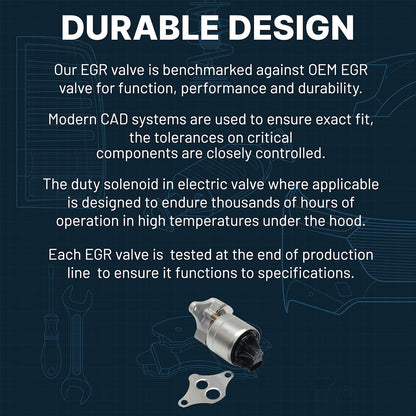 EGR Valve for Honda Accord Acura CL Odyssey (1998)