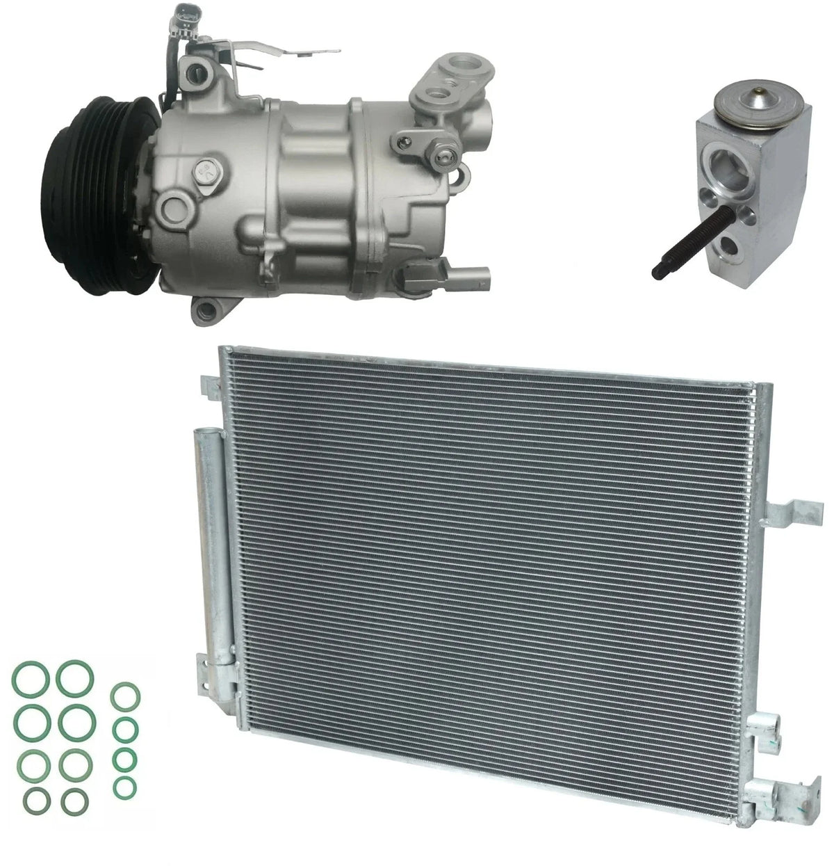A/C Compressor Kit with Condenser for Cadillac ATS (2016–2018)