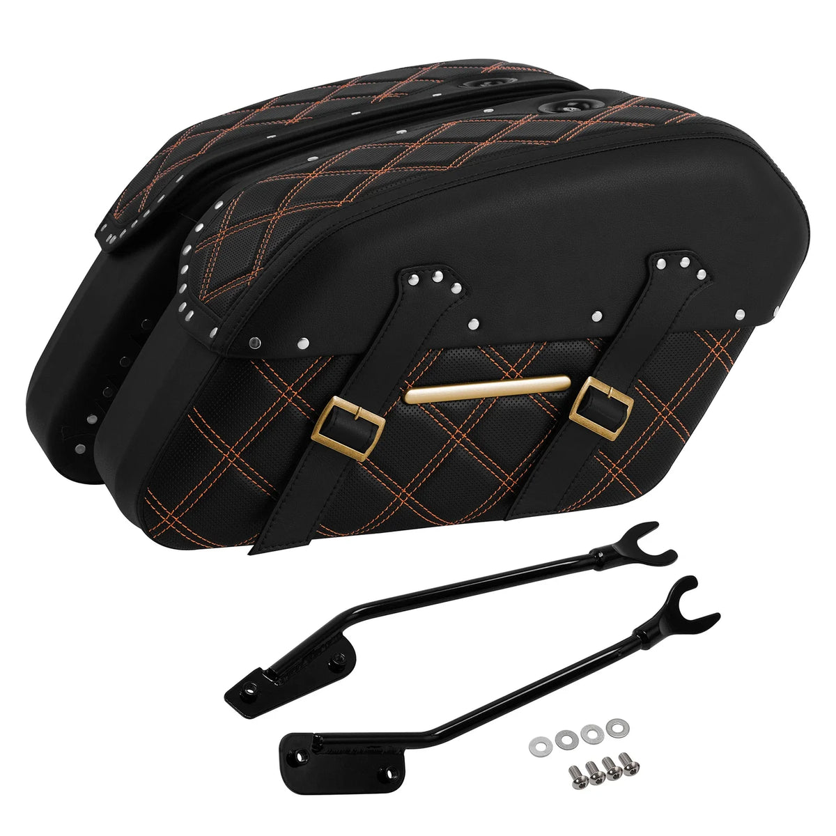 Detachable Saddlebags for Harley Softail Breakout FXBRS Fat Boy FLFB FLFBS (2018–2024)