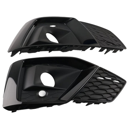 Set of 2 Front Bumper Fog Light Grille Covers for Audi A5 2020–2022