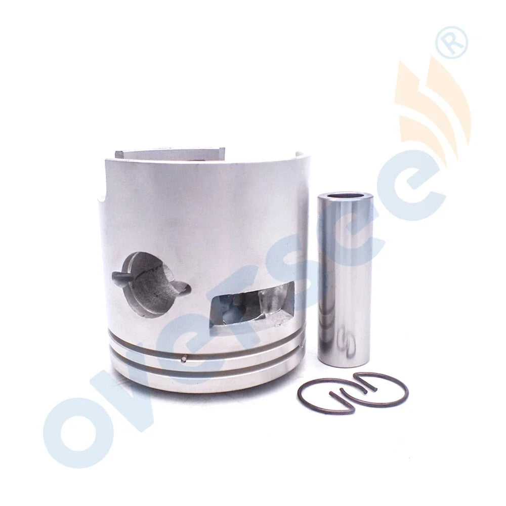2pcs STD Piston Set for Yamaha Parsun 25 30HP Outboard (61N-11631-00-95)