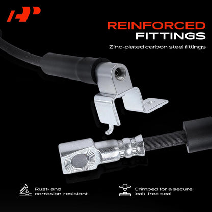 Front Right Brake Hydraulic Hose for Dodge Ram 1500 2500 3500 (1994–1997) 52008870AC, 2201118