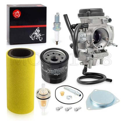 Carburetor Oil Filter Air Filter Foam for Yamaha Rhino 450 YXR45 (2006–2009)