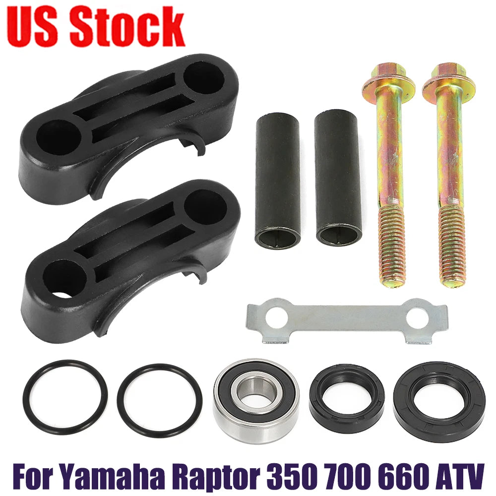 Steering Stem Bushing Bearing Seal Kit for Yamaha Raptor 350 660 700 (2001–2014)