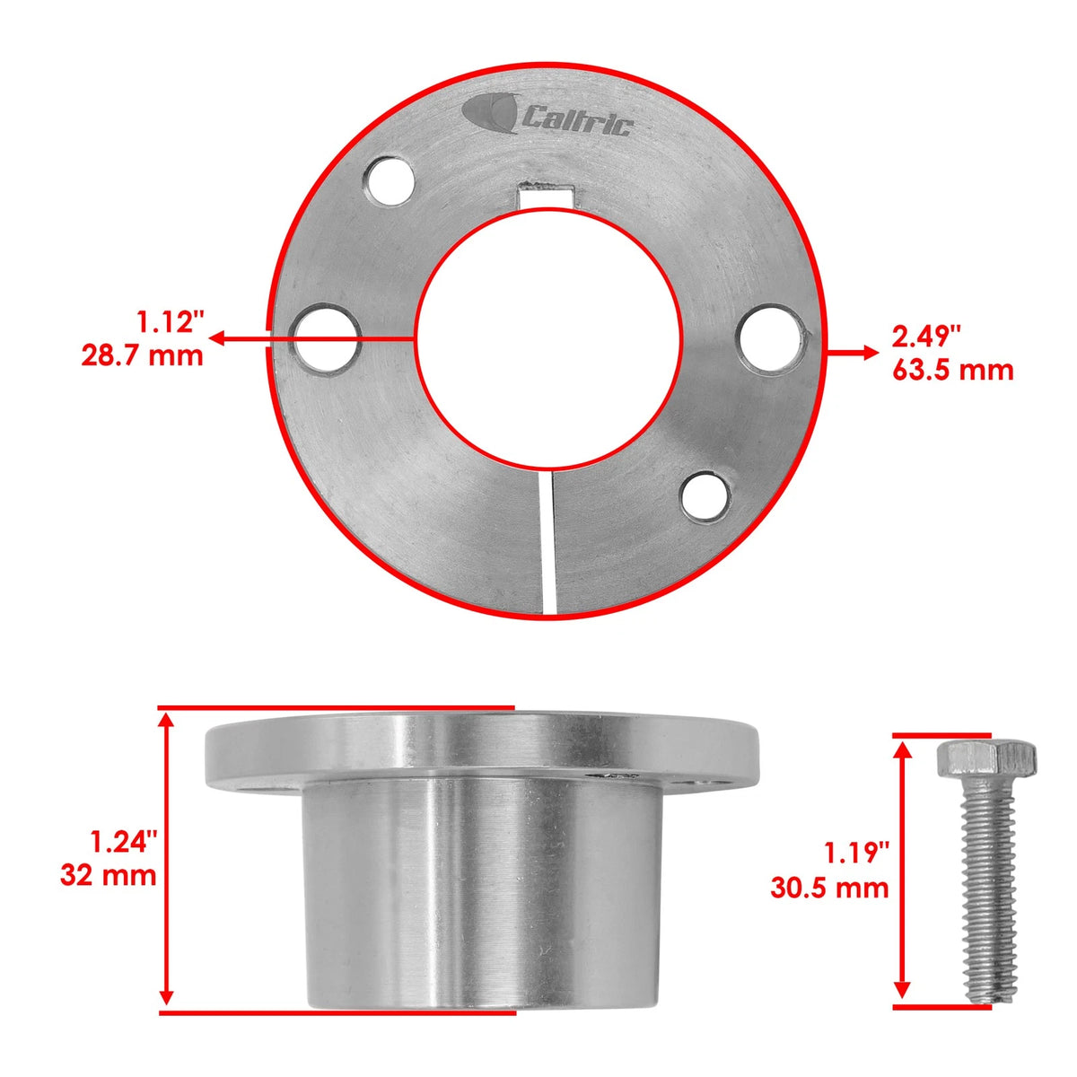 61" Deck Spindle & Pulley for Scag SMWC-61A STWC61A-27CV (SD1913+PY3343+MX1073)