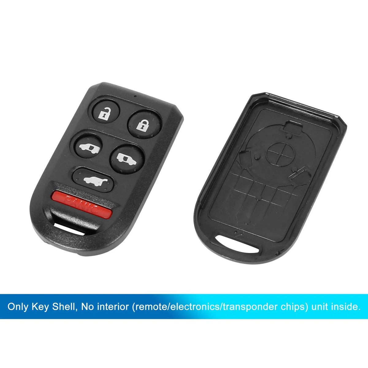 Car Key Fob Shell Case OUCG8D-399H-A for Honda Odyssey (2005–2010)