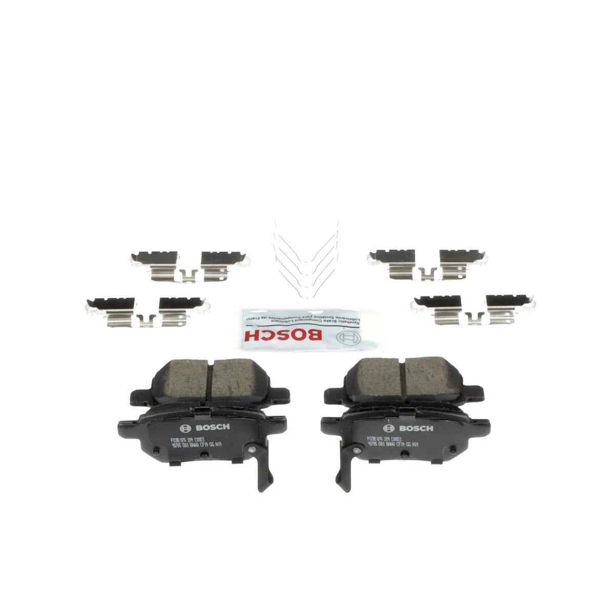 2X Brake Pad Set BC1423 for Toyota Prius Corolla iM (2010–2020)