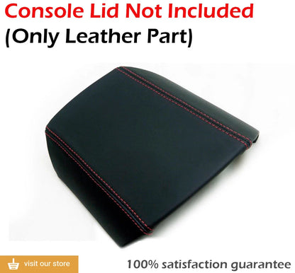 Center Console Armrest Cover for Chevrolet Camaro (2010–2015) | Red Stitch | Vinyl
