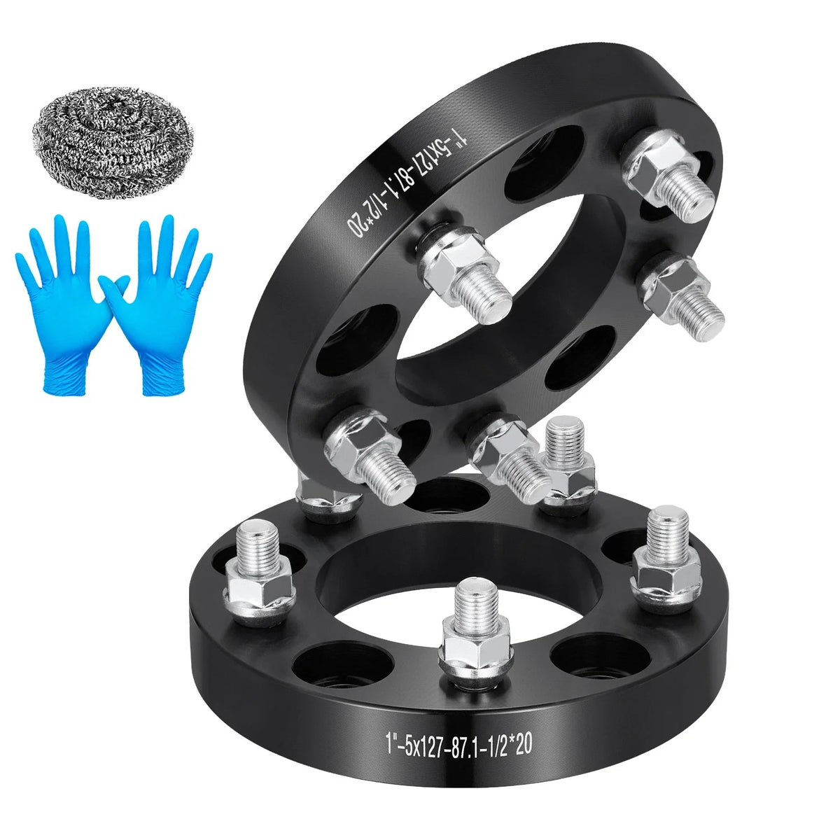 Set of 4 Wheel Spacers 1" Thick for Buick LeSabre, Cadillac, Chevy Blazer