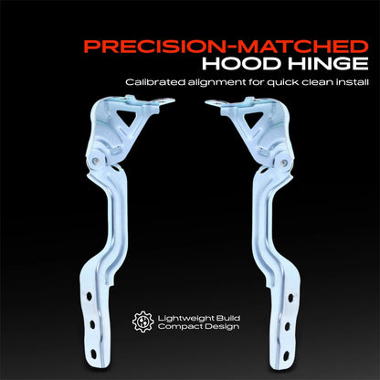 2X Hood Hinge for Kia Seltos (2021–2023) 66910Q5000, KI1236186C, KI1236186D