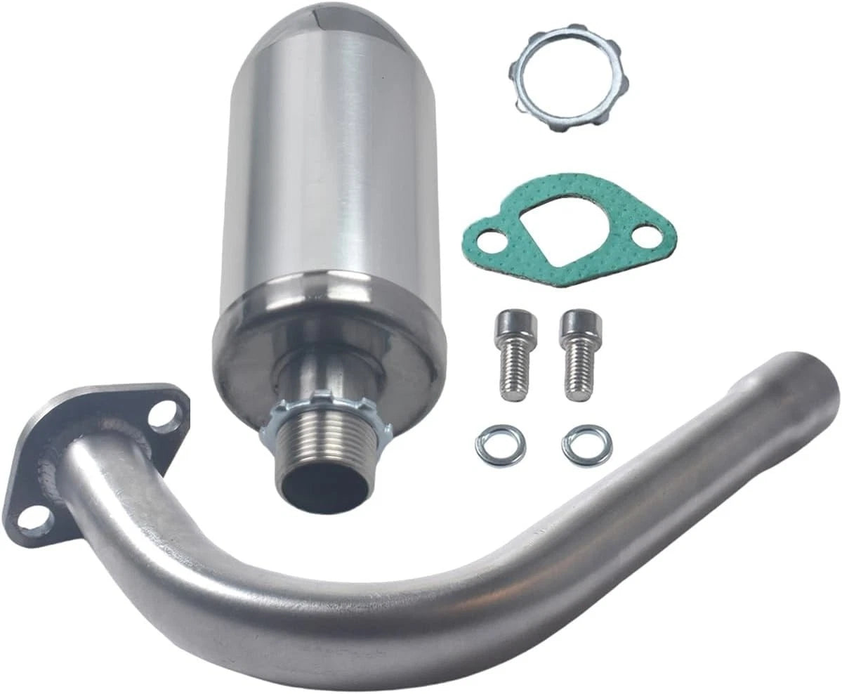 Exhaust Pipe with Muffler for Coleman CT200U BT200X Mini Bike