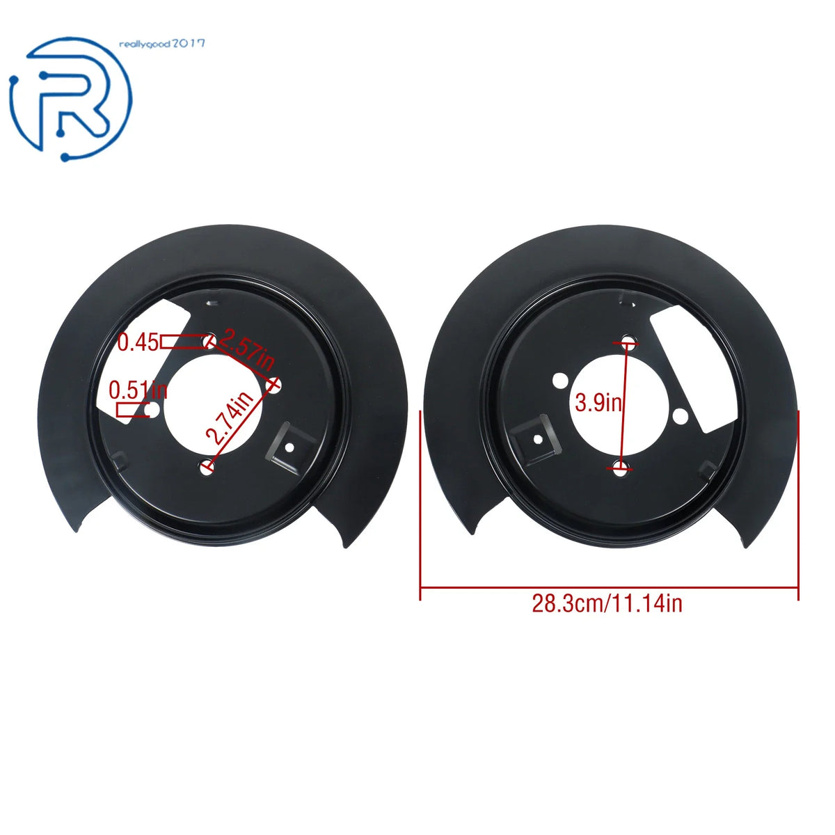 Brake Dust Shields for Chevrolet Blazer S10 GMC Jimmy Sonoma (1994–2005) 924-209