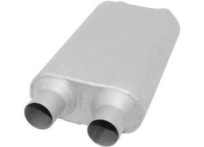 2.25" In/Out Oval Chambered Muffler for AP Exhaust VX4554 (19" Length)