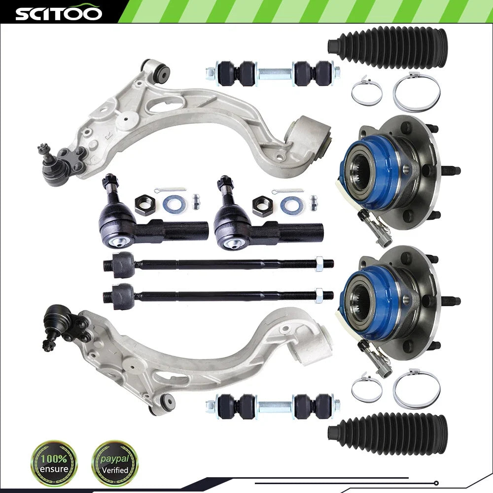 Front Control Arm Tie Rod Sway Bar for Buick LeSabre Cadillac DeVille