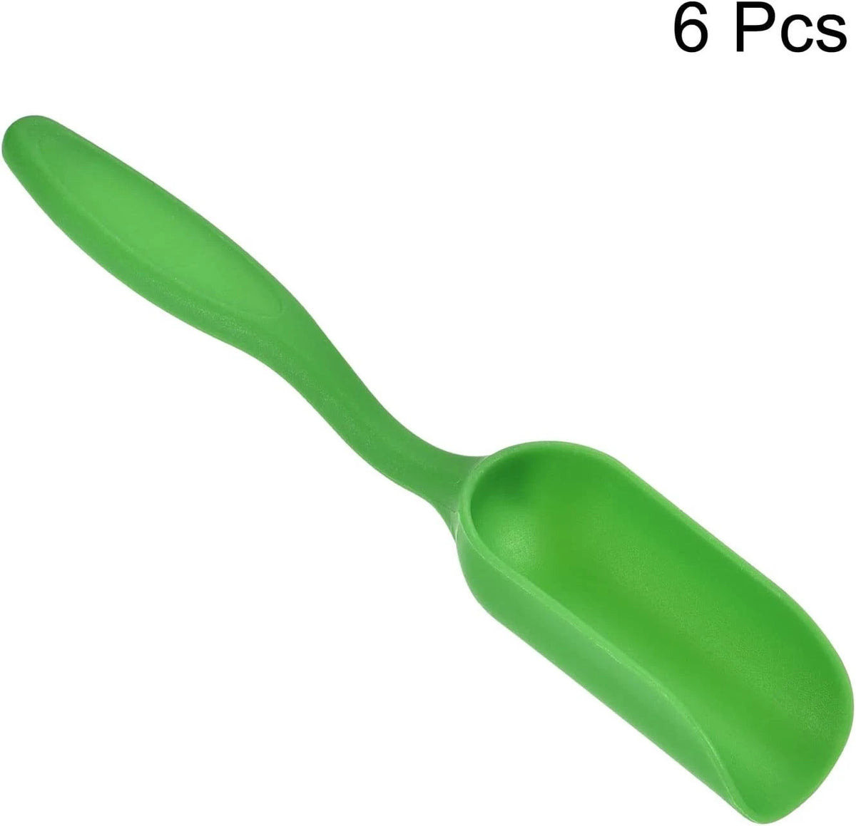 Set of 6 Mini Soil Scoops for Gardening (5.7 Inch)