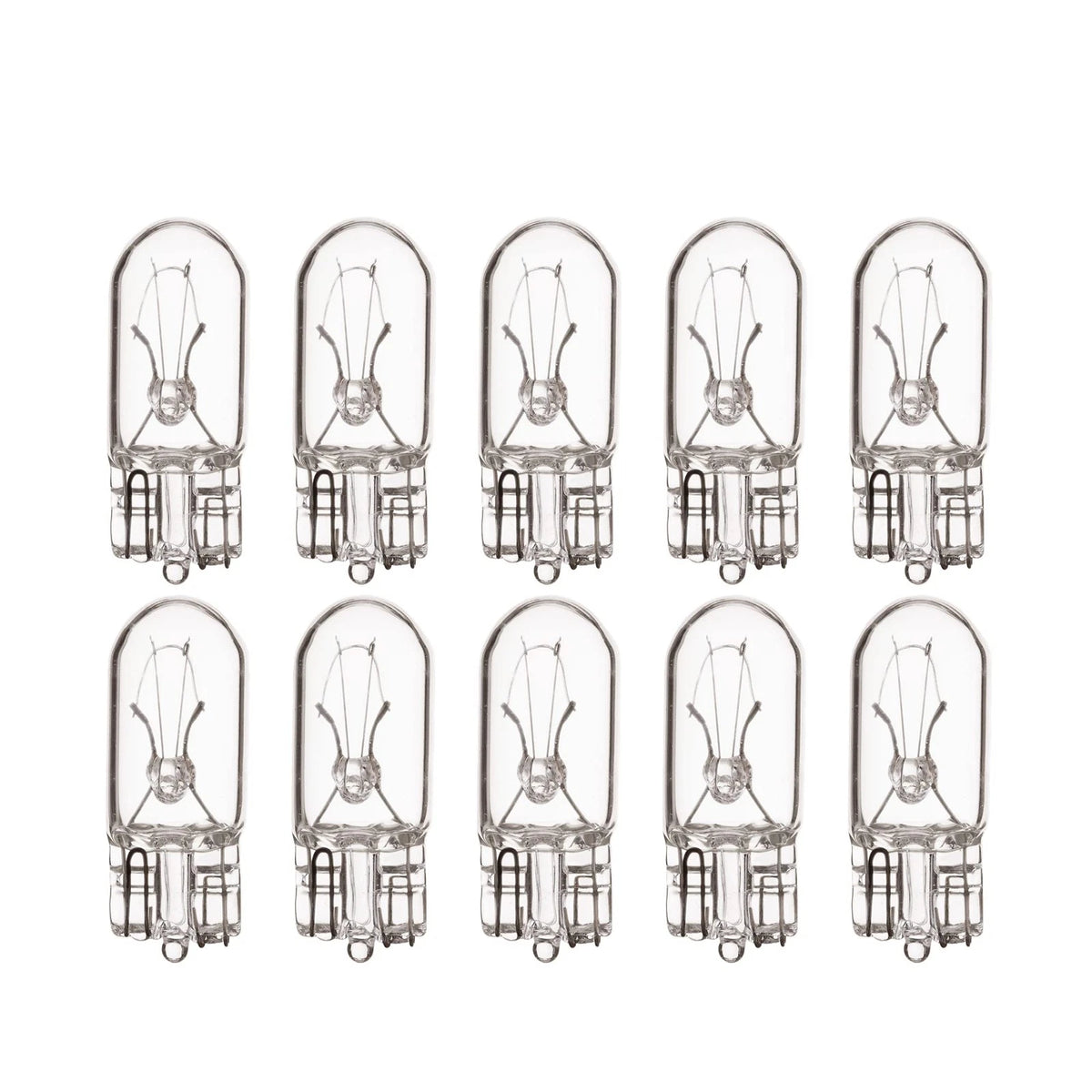 10X Light Bulb 194 for Automotive (14V, 3.78W, T3.25) Clear