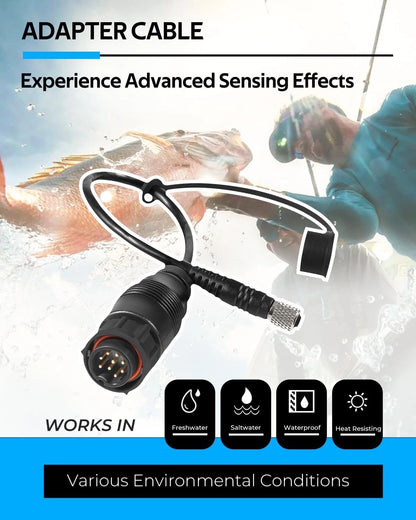 MKR-US2-16 Universal Sonar Adapter Cable for Lowrance Elite Ti2 & HDS