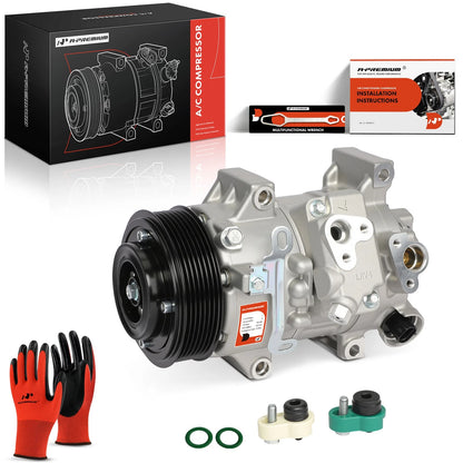 A-Premium A/C Compressor with Clutch for Toyota Corolla (2007–2010) 19184682, 19184680, 158316