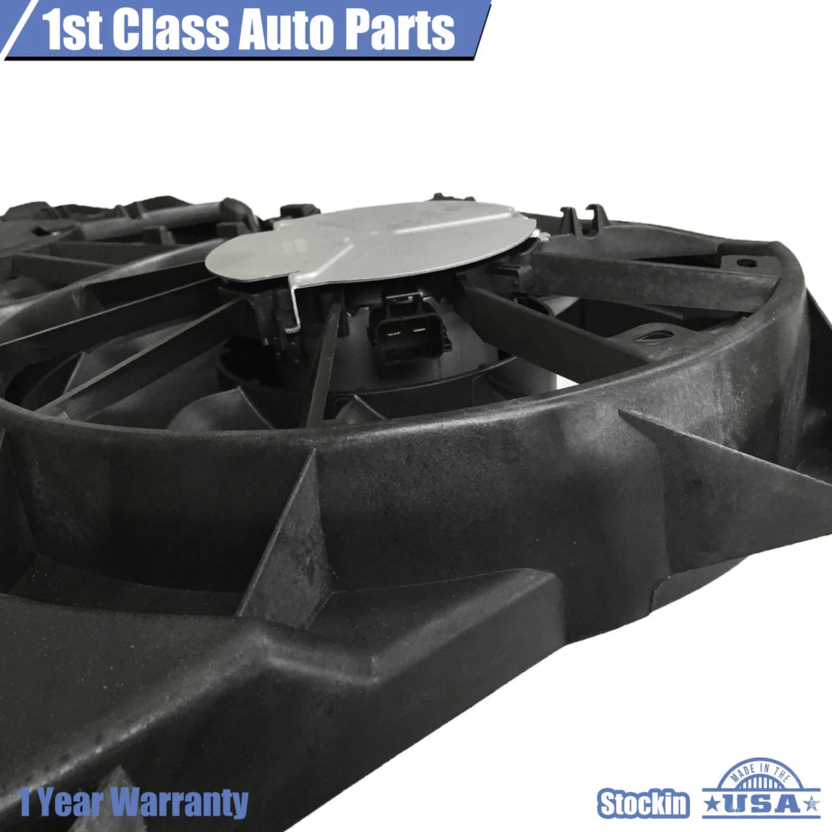 Radiator and Condenser Fan for Ford Explorer Lincoln MKT (2013–2015) DA8Z8C607A