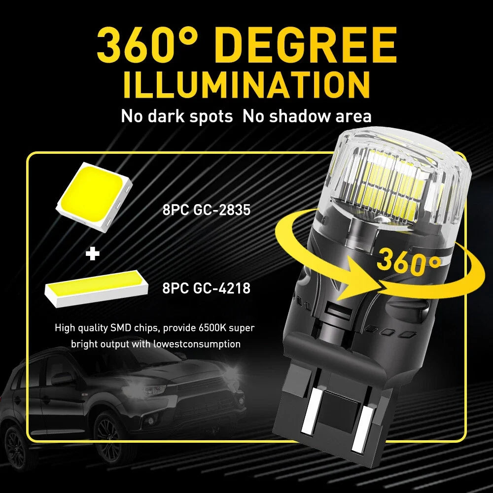 2X Super Bright LED Reverse Backup Light Bulbs