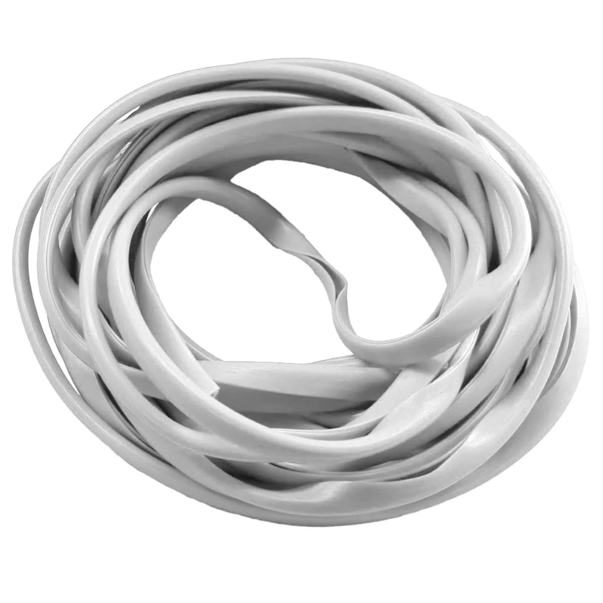 U Shape Car Door Edge Guards Trim for Universal Fit (16Ft/5M) - White
