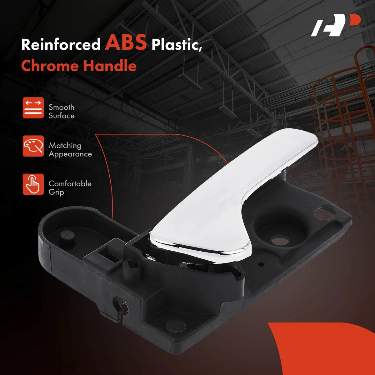 Right Chrome Interior Door Handle for Dodge Journey (2011–2019) 68103386AA, 96473