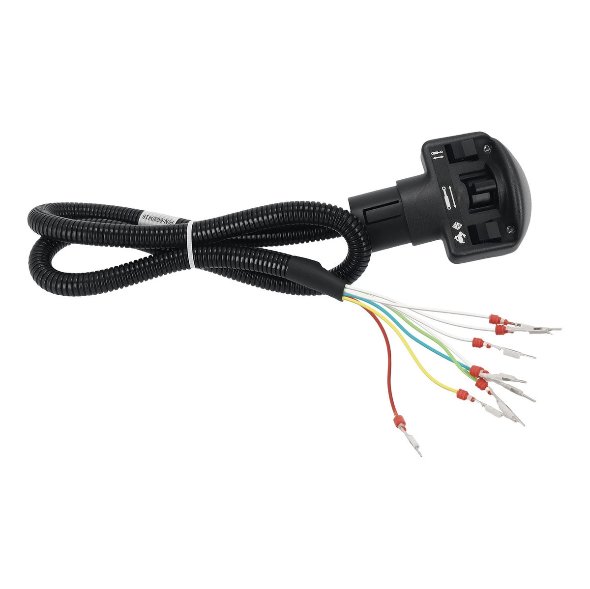 Right Auxiliary Four Switch Handle for Bobcat T140 T180 T190 (1998–2006) PXZ6VG, 6680418