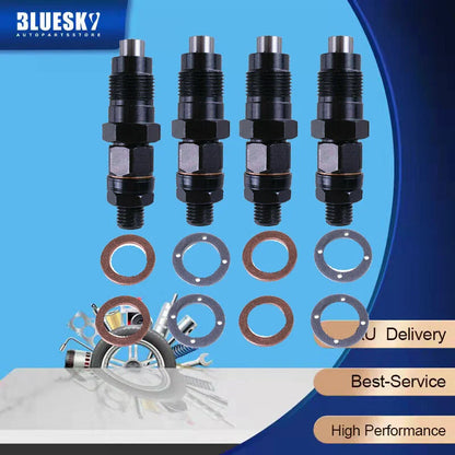 4 x QD32 Engine Fuel Injectors for Nissan Navara D22 3.2L Diesel (1997-2001)