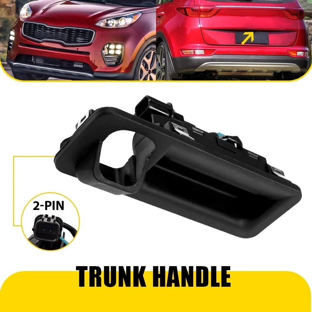 Outside Trunk Lid Lock Tailgate Handle for Kia Sportage (2017–2019) 81260-D9010