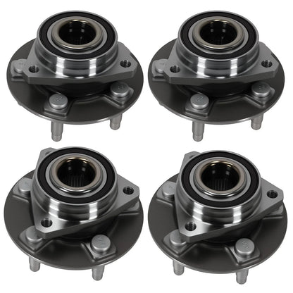 4X Wheel Hub Bearing for Chevrolet Camaro, Cadillac CTS (2010–2015)