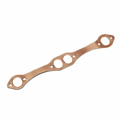 Set of 2 SBC Oval Port Copper Header Exhaust Gaskets for SB Chevy 327 350 383 (PH306)