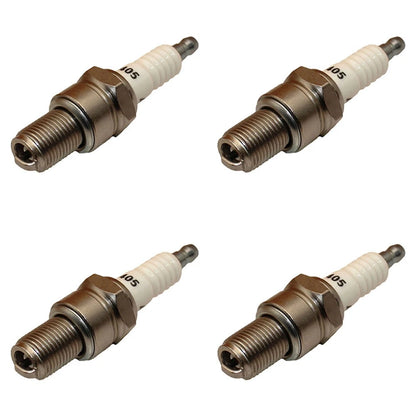 Set of 4 Spark Plugs for Massey Ferguson (Replaces 405)