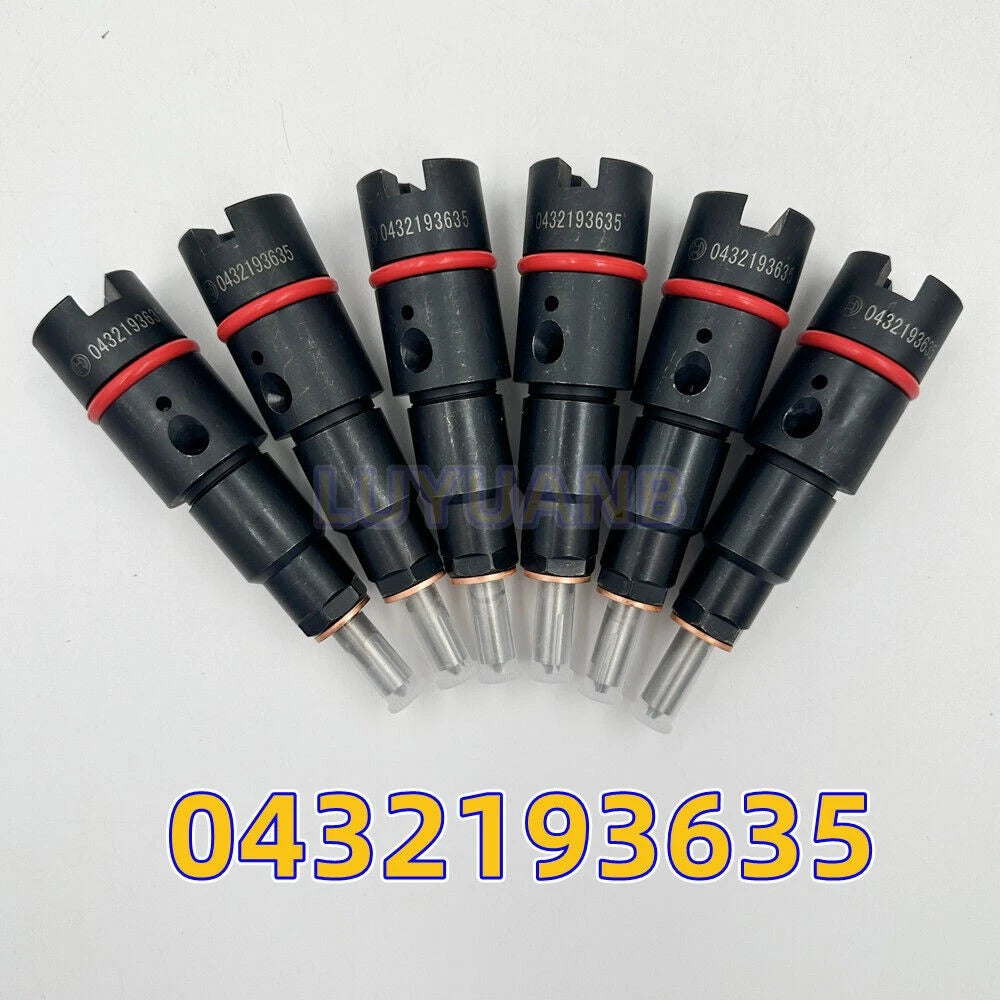 6PCS Fuel Injectors RV275 for Dodge Cummins 5.9L (0432193635, 0 432 193 635)