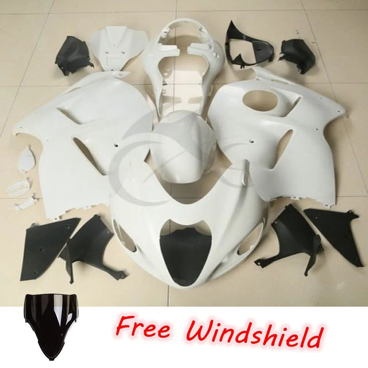 Unpainted Fairing Bodywork Kit for Suzuki Hayabusa GSX1300R (1999–2007)