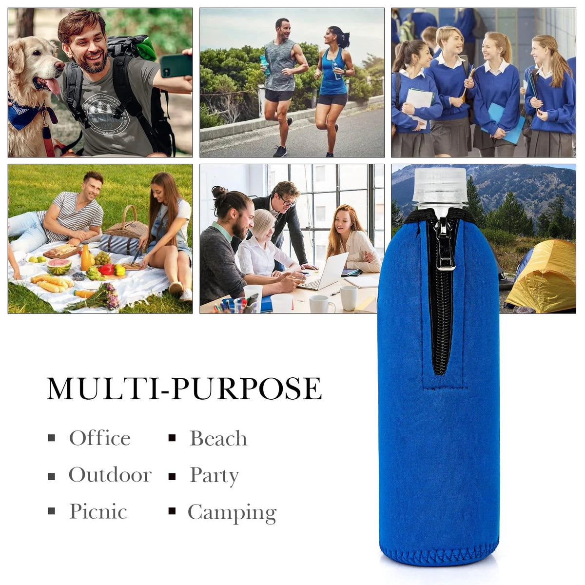 Disposable Water Bottle Sleeve for Smartwater