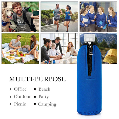 Disposable Water Bottle Sleeve for Smartwater
