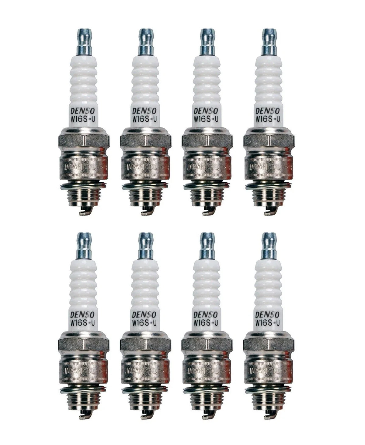 Set of 8 U-Groove Spark Plugs Gap 0.027 for Chevy GMC V8