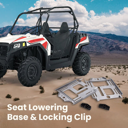 2pcs Seat Bases for Polaris RZR 570 / 900 S/XP / 1000 XP (2015–2023)