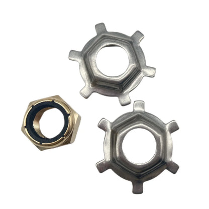 Prop Nut Tab Washer Kit for MerCruiser Sterndrive Alpha One Bravo 1 2 3 (N/A)