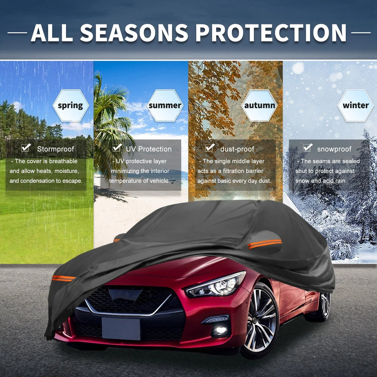Waterproof Car Cover for Nissan Skyline (All Weather)