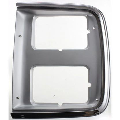 Headlight Bezel for GMC P3500 (1990–1991) | Chrome | LLX-GM2513124-CL360A70, GM2513124