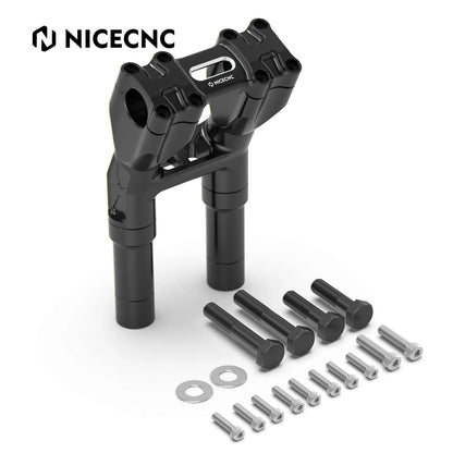 Kickback Handlebar Riser for Harley Road King Police (FLHP) 1-1/8"