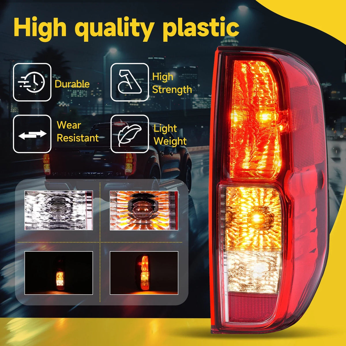 Passenger Side Tail Light Brake Lamp for Nissan Frontier (2005–2021)