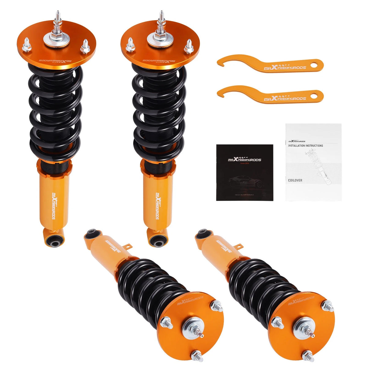 24-Way Adjustable Coilovers for Toyota Supra GA70 (1986–1992) 6EDXMG, MA70