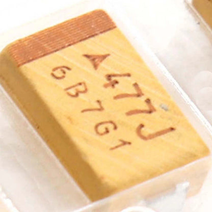 100X Tantalum Capacitors 470uF 6.3V Type D SMD 7343 Surface Mount